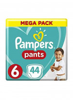 Pants Diapers, Size 6, Extra Large, 16+ kg, Mega Pack, 44 Count