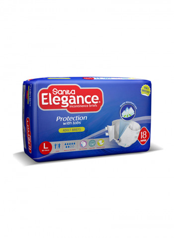 Adult Diapers Large 18 Pads