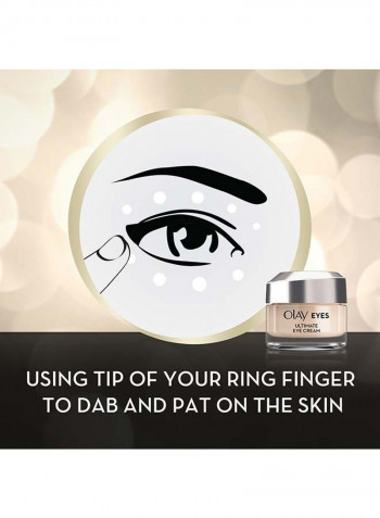 Eyes Ultimate Eye Cream for Wrinkles, Puffy Eyes and Dark Circles 15ml