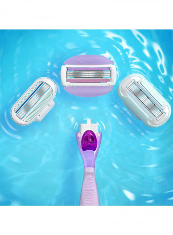 Gillette Venus Breeze Razor Blade Refills 4 Count