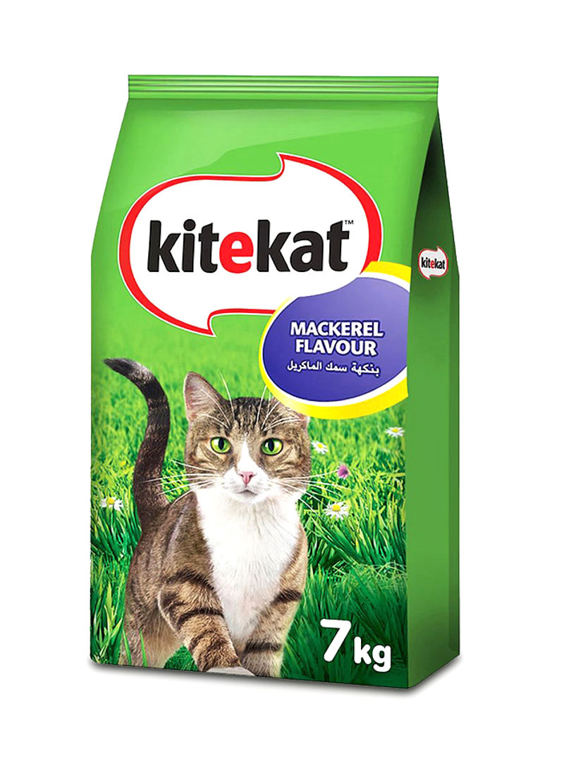 Mackerel Flavour Dry Adult Cat Food