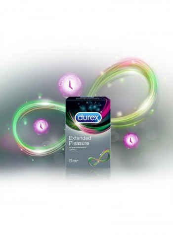 Extended Pleasure Condom - Pack Of 20