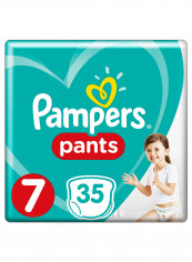 Pants Diapers, Size 7, 17+ kg, 35 Diapers