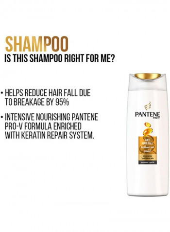 2-Piece Shampoo Anti Hair Fall 600+400ml