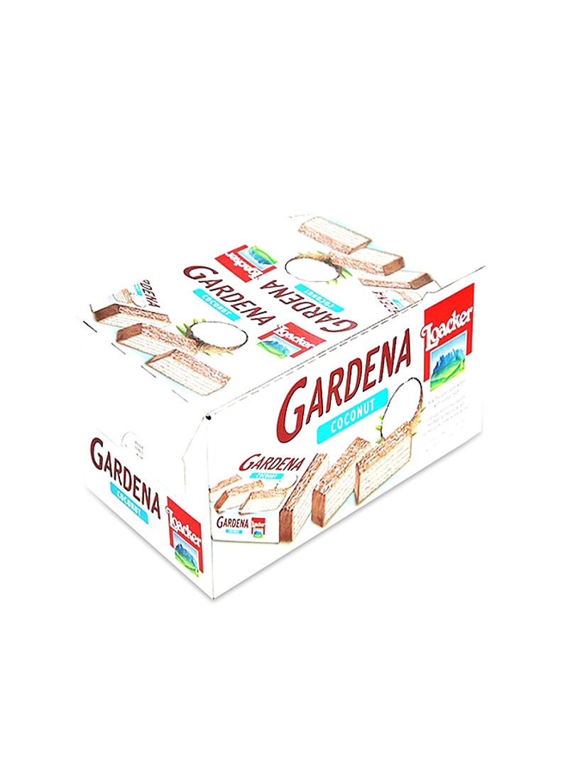 Pack Of 25 Gardena Coconut Wafers 38g