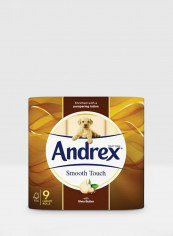 Smooth Touch With Shea Butter Toilet Roll White 9 Rolls