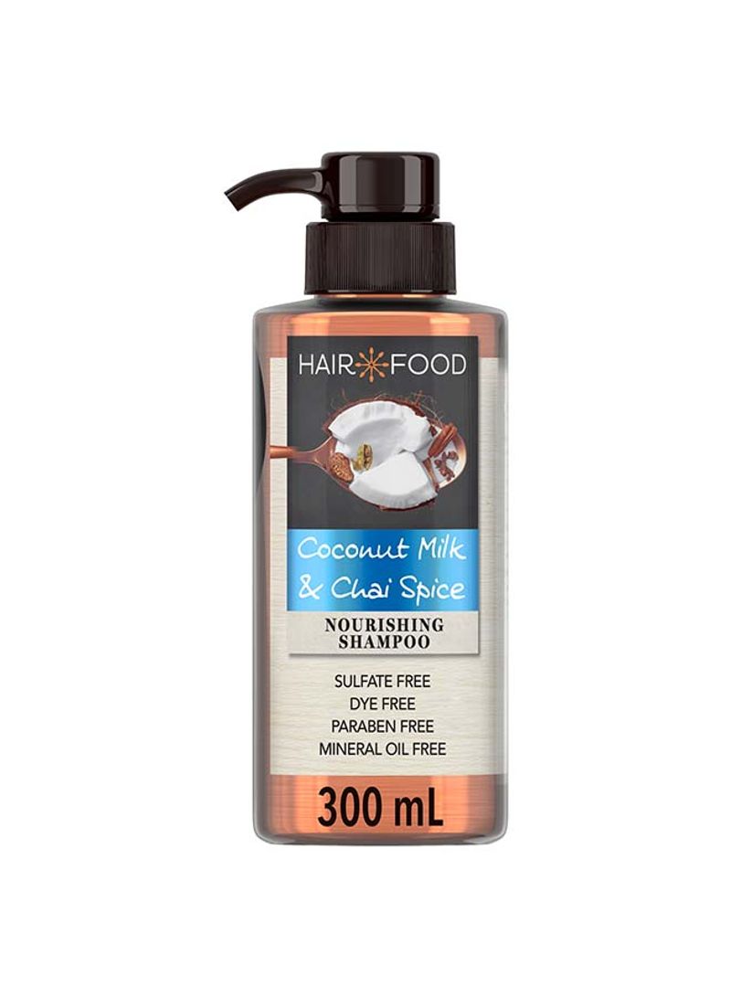 Sulfate Free Nourishing Shampoo With Coconut And Chai Spice 300ml
