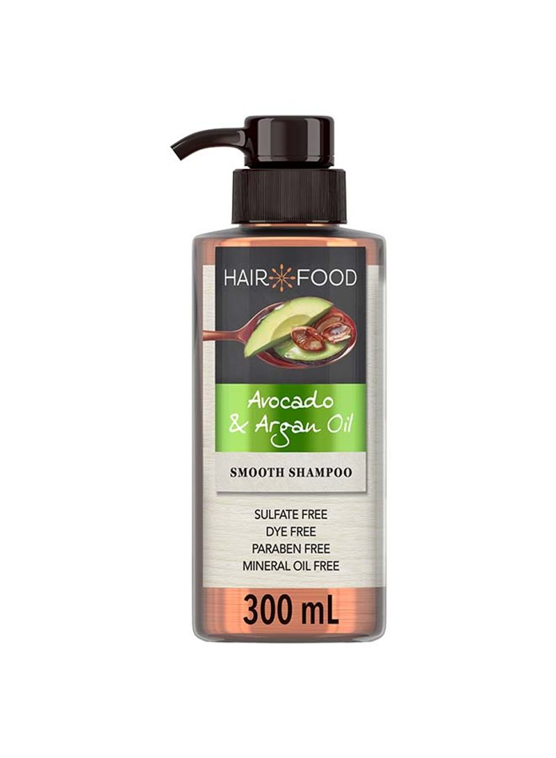 Sulfate Free Shampoo With Argan Oil And Avocado 300ml
