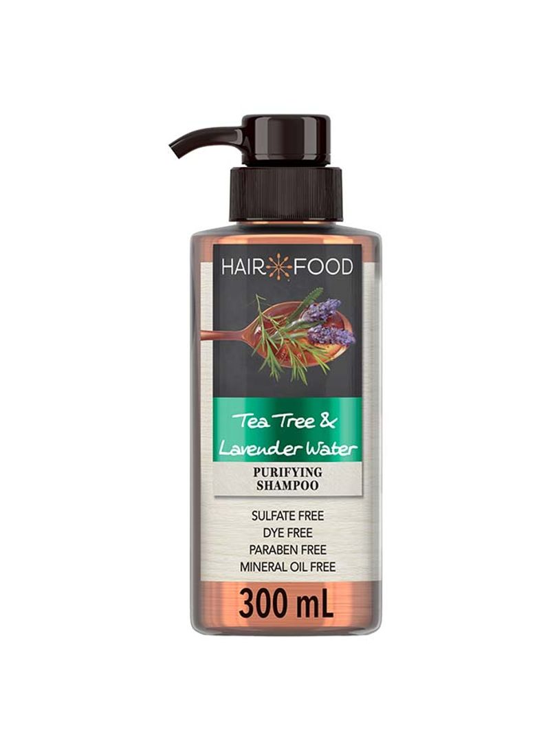 Sulfate Free Shampoo With Tea Tree And Lavender Water 300ml