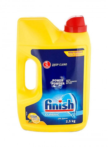 Lemon Deep Clean Dishwashing Powder 2.5kg