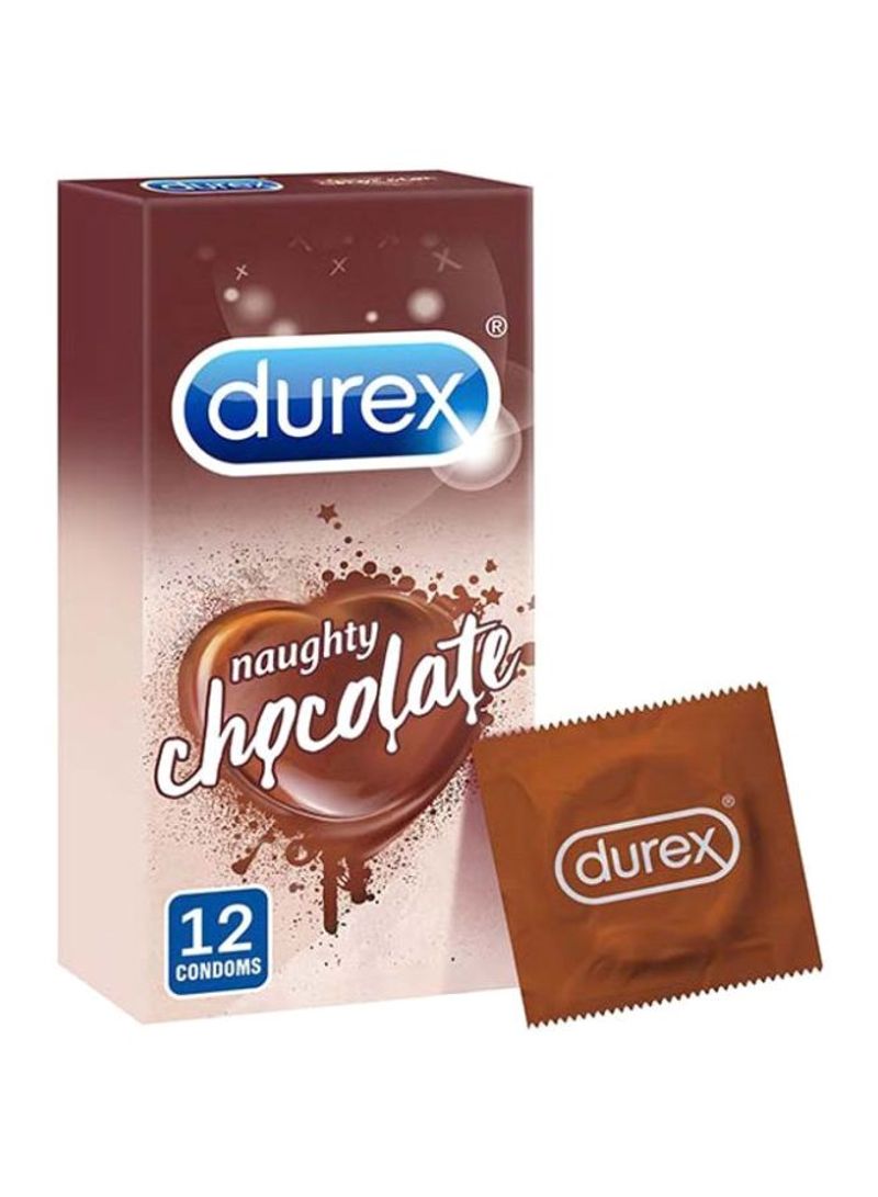 Chocolate Flavored Condoms - Pack of 12
