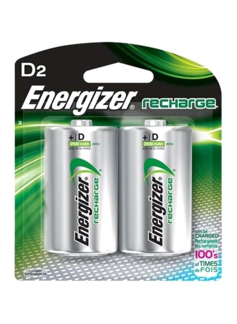 Recharge Pack Of 2 Batteries Multicolour