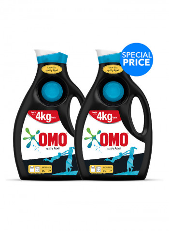 Liquid Laundry Detergent Perfect Black  Pack Of 2 2L