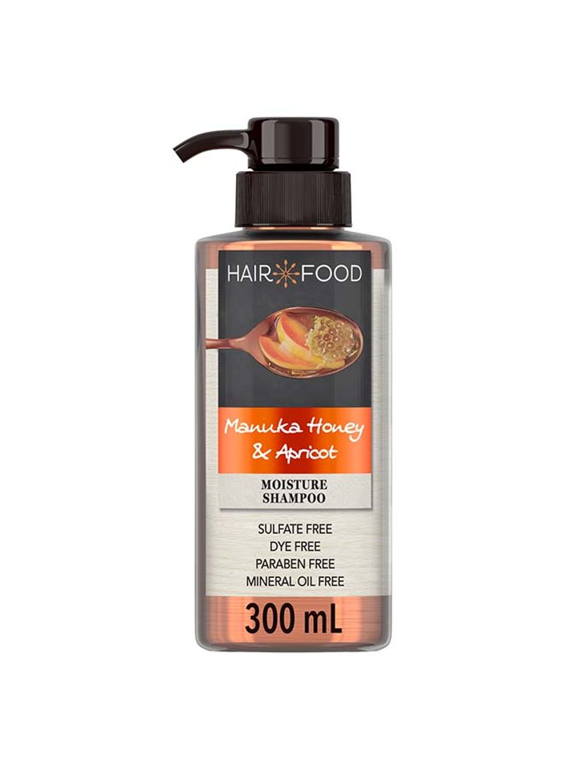 Sulfate Free Moisturizing Shampoo With Manuka Honey And Apricot 300ml