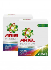Pack Of 2 Platinum Colour Protect Washing Powder 2.25kg