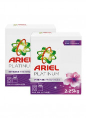 Pack Of 2 Platinum Intense Fresh Washing Powder 2x2.25kg