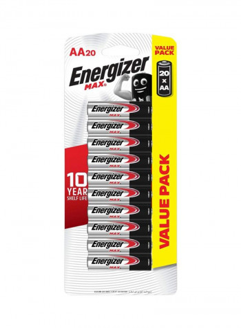 Pack Of 20 Max Batteries