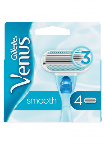 Gillette Venus Razor Blade Refills 4 Count