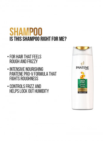 Pro-V Smooth And Silky Shampoo 600ml + Pro-V 3 Minute Miracle Smooth And Silky Conditioner + Mask 200ml