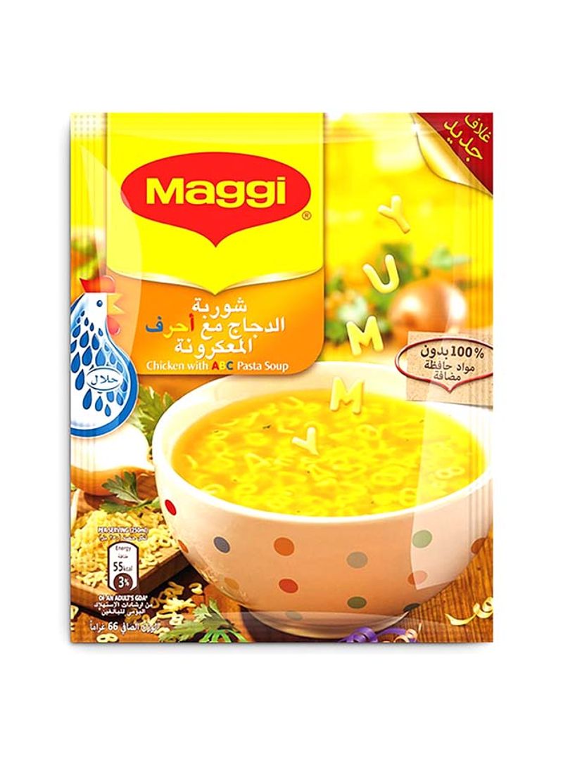 Chicken With ABC Pasta Soup 66g Pack of 12