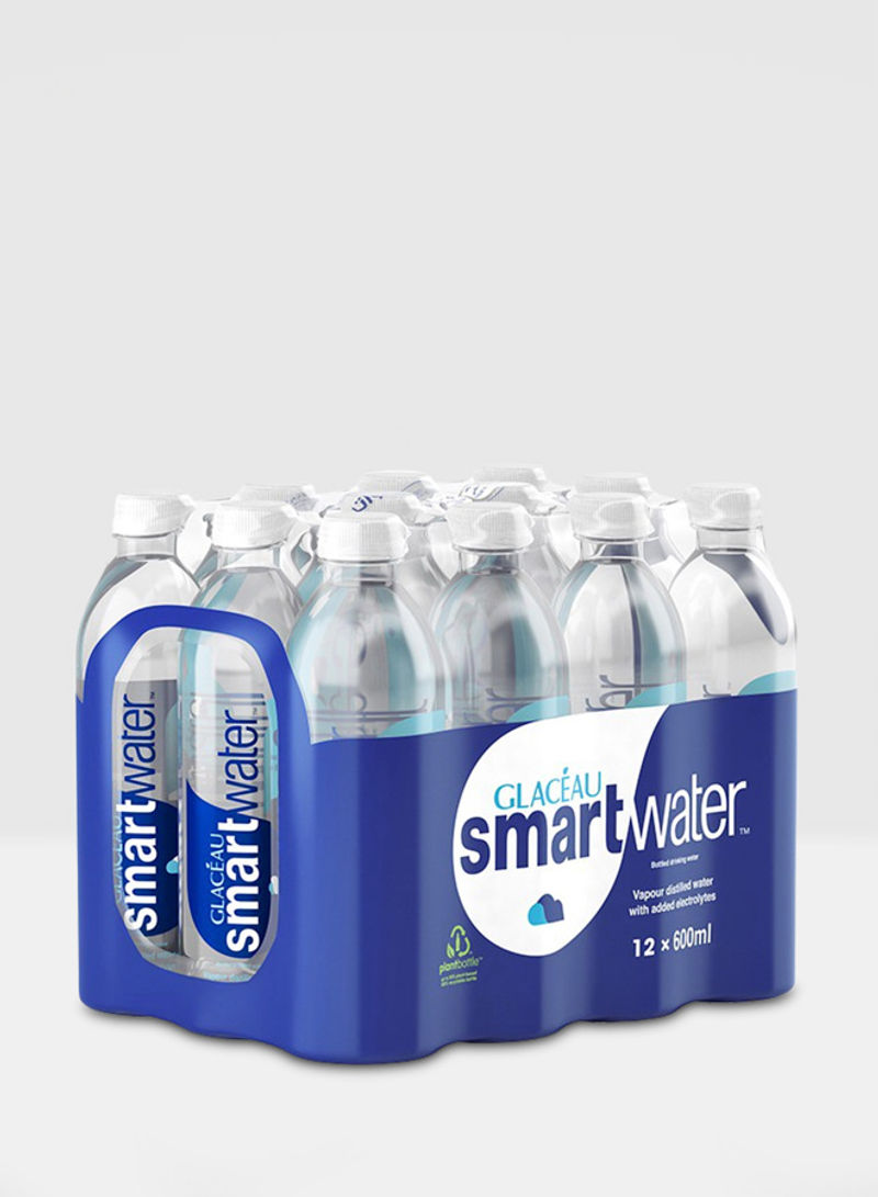 Smart Water Pet Bottles 600ml Pack of 12