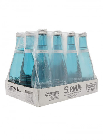 Sparkling Natural Mineral Water 330ml Pack of 12