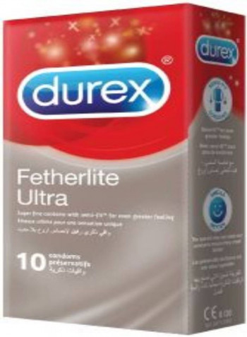 Durex Fetherlite Ultra Condom - Pack of 10