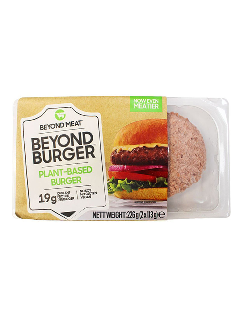 Plant Based Burger Patties 226g Pack of 2