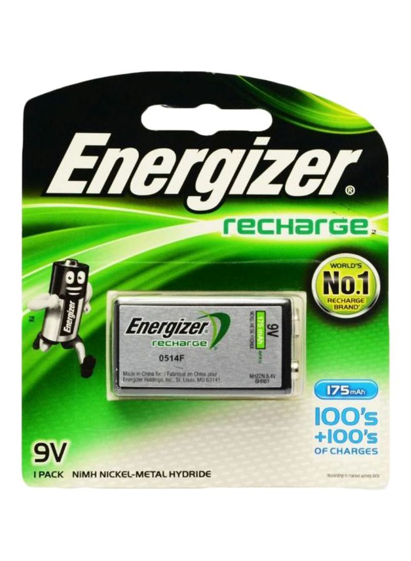 Rechargeable Household Batteries Silver