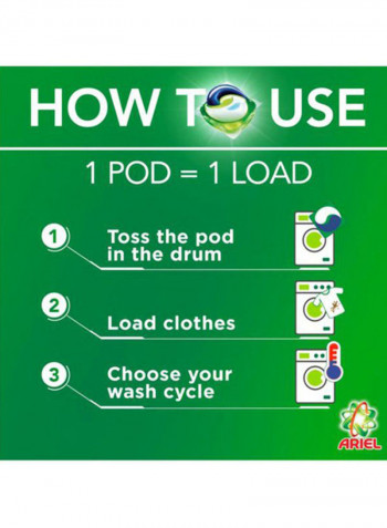 3-In-1 Pods Laundry Detergent 810g
