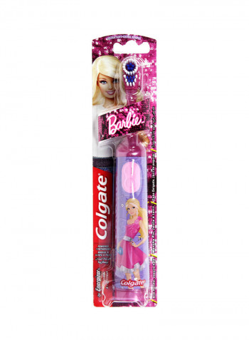 Kids Barbie And Batman Extra Soft Battery Powered Toothbrush 1Piece Multicolour