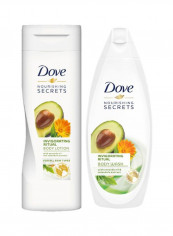 Pack of 2 Invigorating Body Wash Avocado With Body Lotion 500+400ml