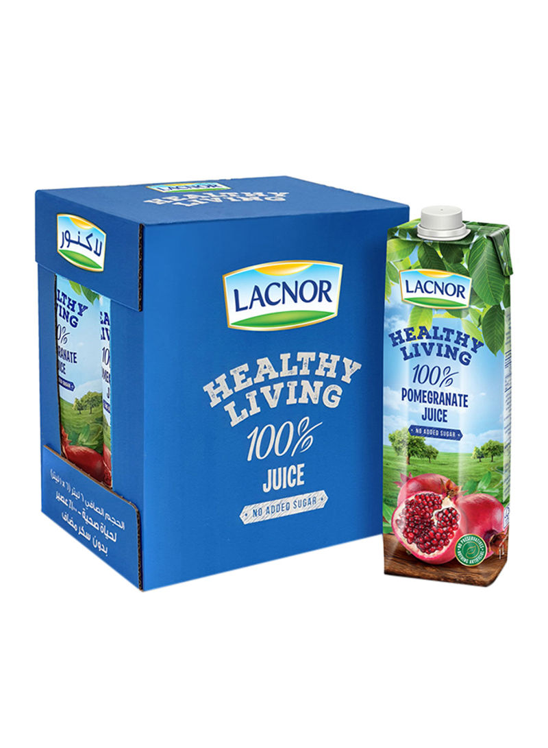 Healthy Living  Pomegranate 1L Pack of 6