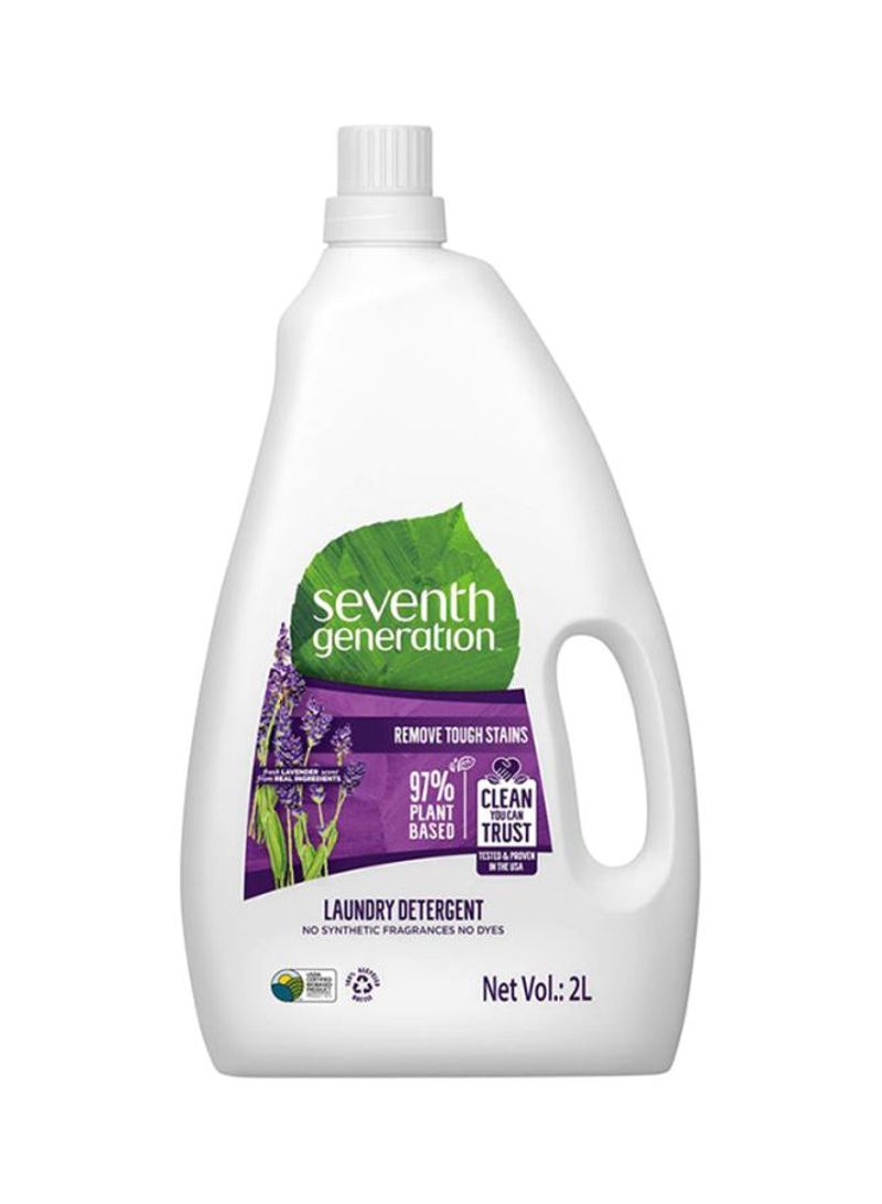 Concentrated Fabric Detergent Liquid Fresh Lavender 2L