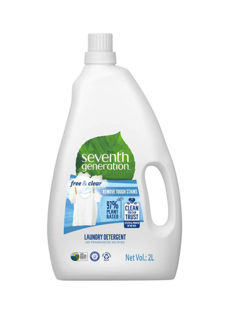 Plant-Based Concentrated Liquid Fabric Detergent 2L