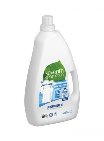 Plant-Based Concentrated Liquid Fabric Detergent 2L