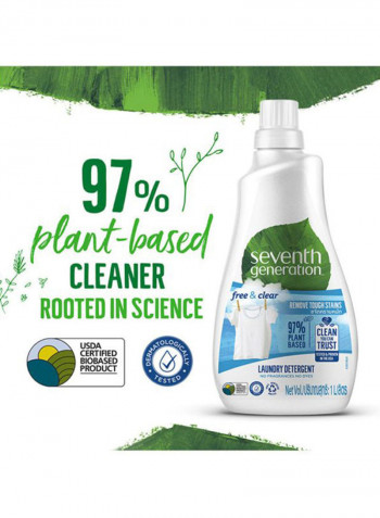 Plant-Based Concentrated Liquid Fabric Detergent 2L