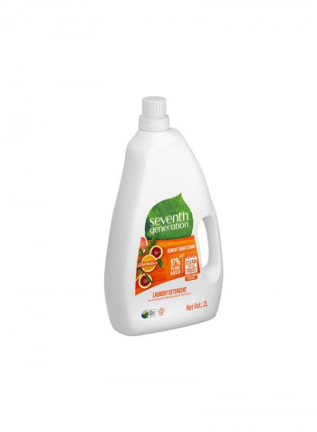 Concentrated Fabric Detergent Liquid Citrus Multicolour 2L