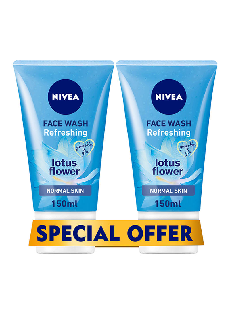 Pack Of 2 Refreshing Face Wash 150ml