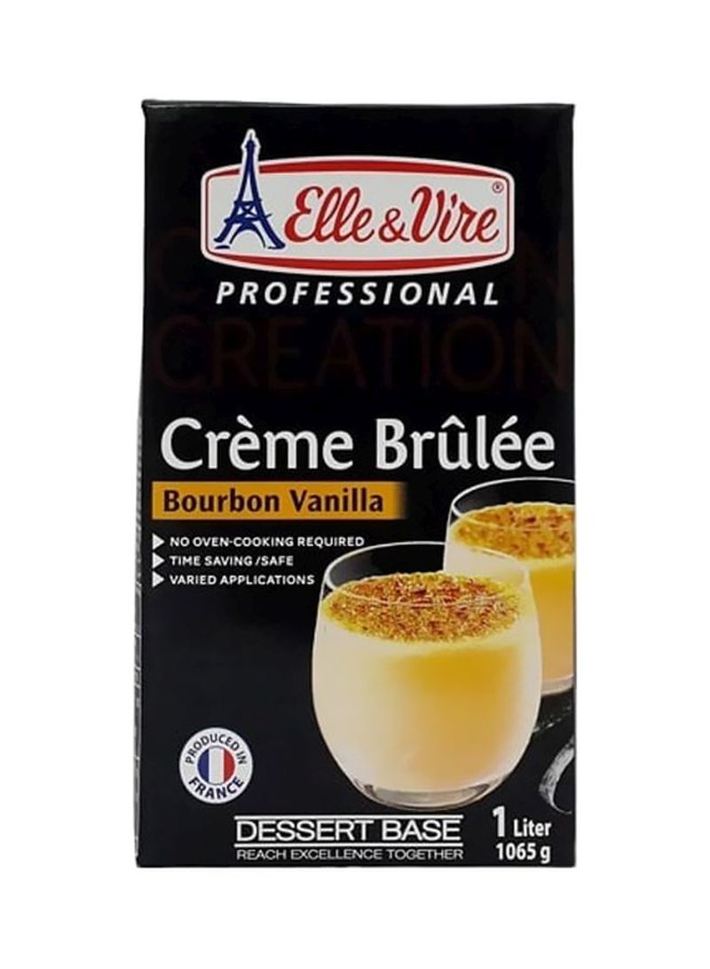 Cream Brulee Dessert Base - Bourbon Vanilla 1L