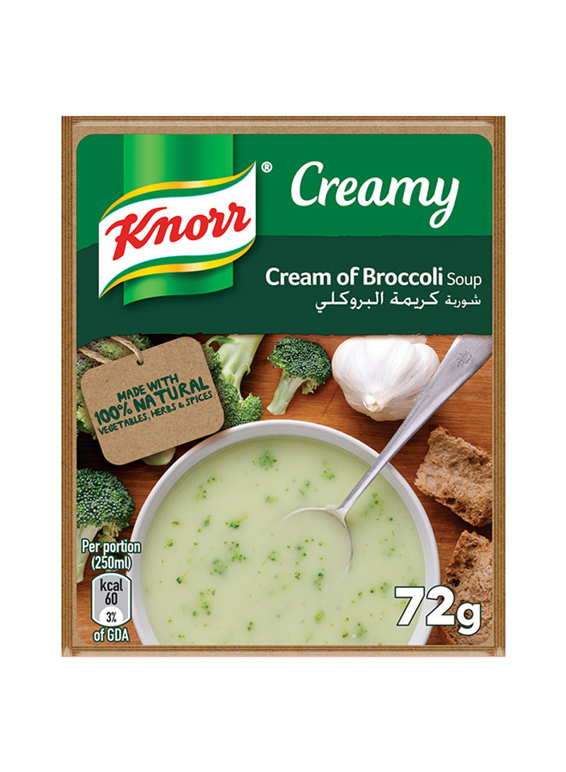 Cream Of Broccoli Soup 72g Pack of 12
