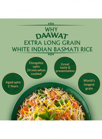 Extra Long Grain White Basmati Rice 5kg