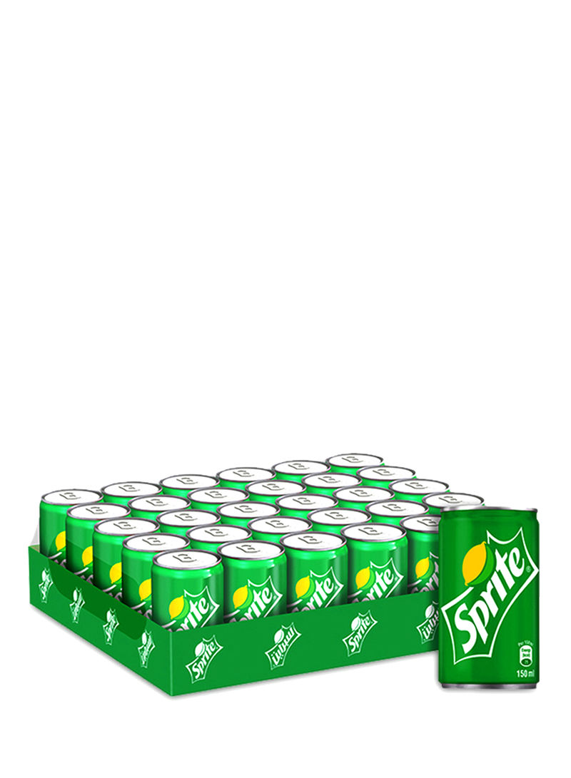 Regular Carbonated Soft Drink Cans 150ml Pack Of  30
