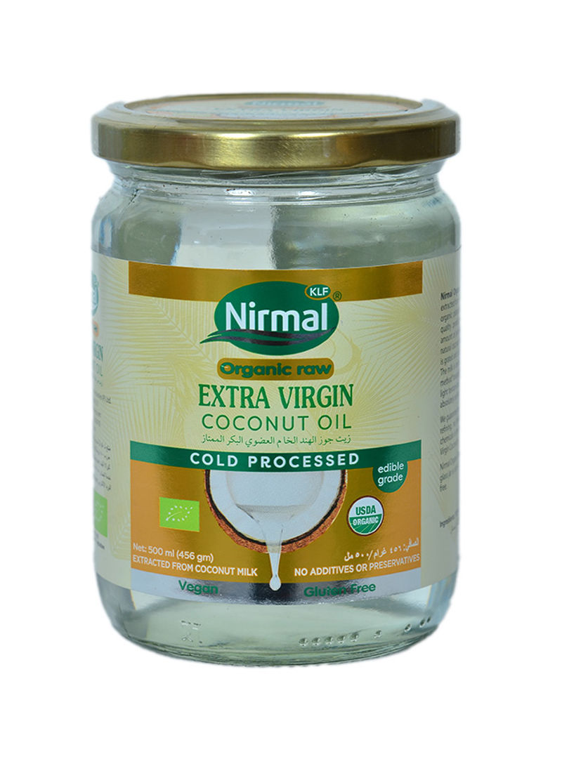 Nirmal Organic Raw Extra Virgin Coconut Oil 500ml