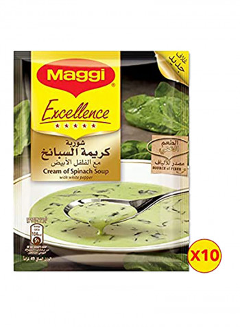 Cream of Spinach Soup 49g Pack of 10
