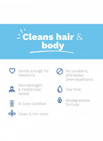 2 in 1 Cleansing Gel Hair And Body 200ml