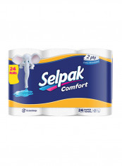 Comfort Kitchen Paper Towel 90 Sheets x 2ply, Pack of 24 Rolls White