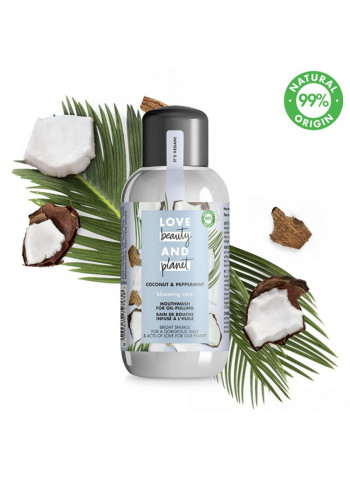 Coconut And Peppermint Oil-Pulling Mouthwash 250ml