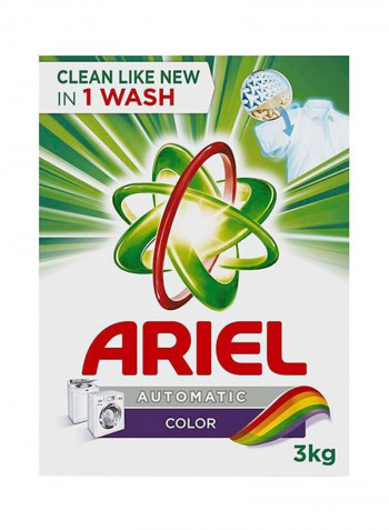 Automatic Color Washing Powder White 3kg