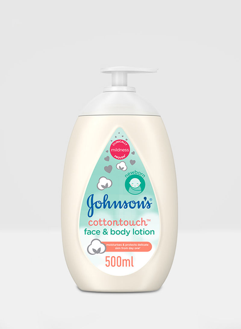 Newborn Baby Face And Body Lotion - CottonTouch, 500ml